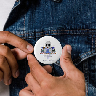 Apparently BOO Is Not Enough Funny Ghost 2 Inch Round Button