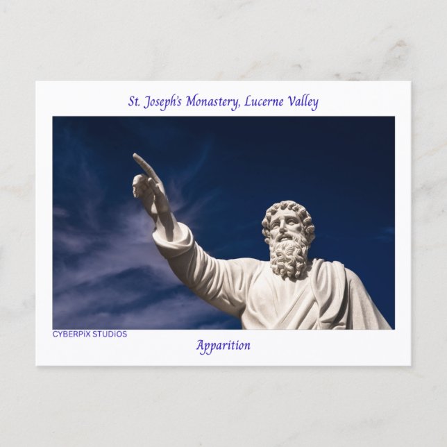“Apparition” Lucerne Valley Postcard (Front)
