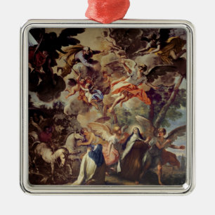 Apparition of St. Joseph to St. Theresa Metal Ornament