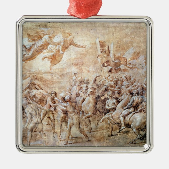 Apparition of St. Peter and St. Paul Metal Ornament (Front)