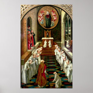 Apparition of the Virgin to a Community Poster