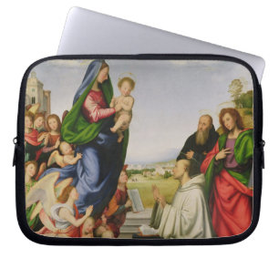 Apparition of the Virgin to St. Bernard, 1504-07 ( Laptop Sleeve