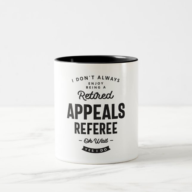 Appeals Referee Two-Tone Coffee Mug (Center)