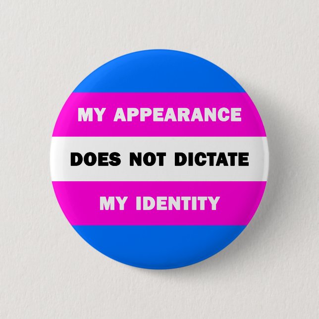 Appearance =/= identity. 2 inch round button (Front)