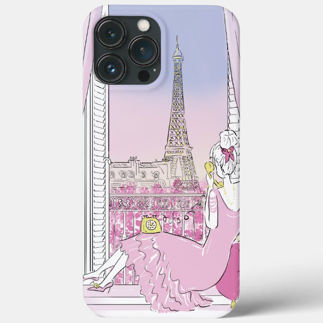 Appel coque iphone Paris (Verso)