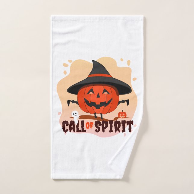 Appel de l'Esprit d'Halloween (Serviette à main)