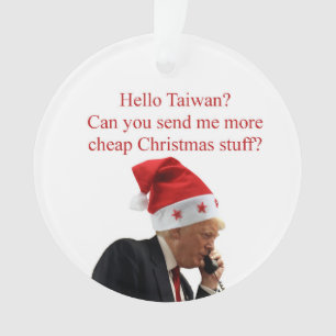 Appel de Noël de Trump à Taïwan