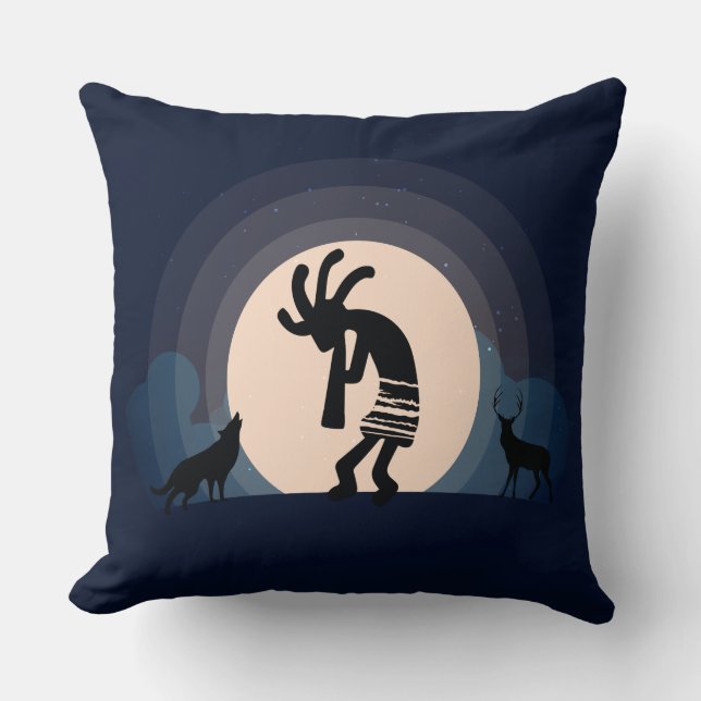 Appel du Coussin Lumbar du Wild Kokopelli (Recto)