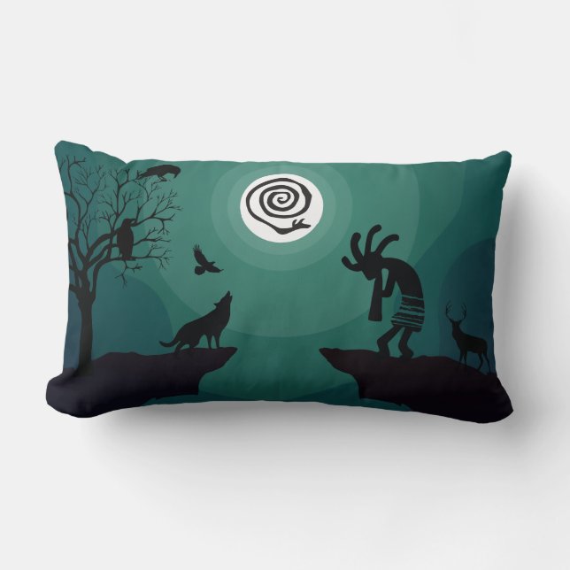 Appel du Coussin Lumbar du Wild Kokopelli (Recto)