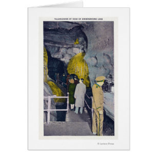 Appel téléphonique à la tête du lac souterrain