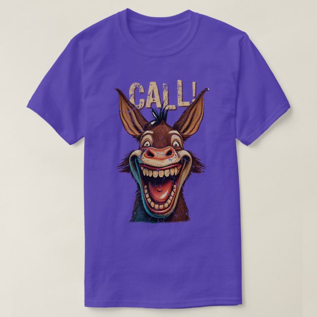 Appeler l'âne TShirt (Design devant)