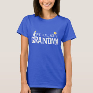 Appelez-juste moi T-shirt de grand-maman