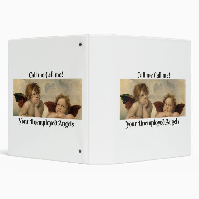 Appelle-moi Appelle-moi ! classeur blanc (Arrière-plan)