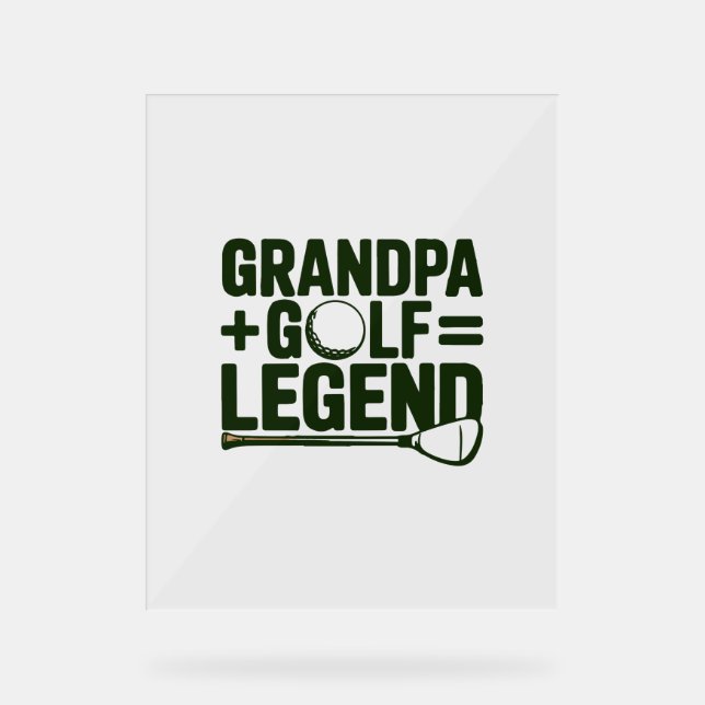 Appelle-Moi Grand-Père, Regarde-Moi Golf (Recto)