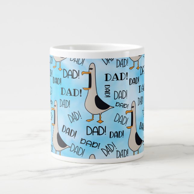 Appelle papa Jumbo Mug 20 Oz (Devant)