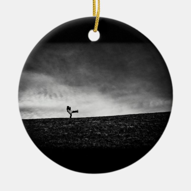 appendages on hill ceramic ornament (Front)