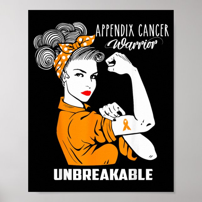 Appendix Cancer Awareness Poster (Front)
