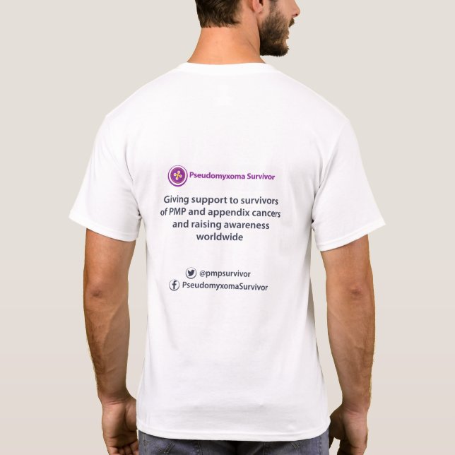 Appendix Cancer Superpower T-Shirt (Back)