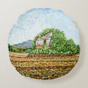 Appia Antica House Round Pillow