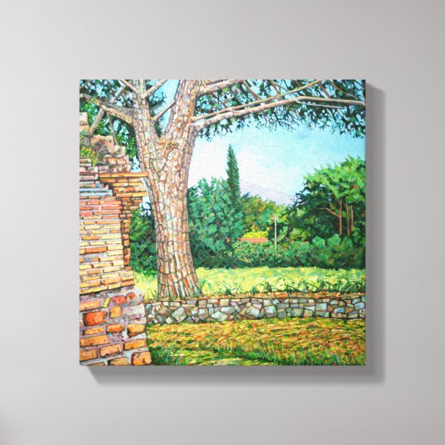 Appia Antica View 2008 Canvas Print (Front)