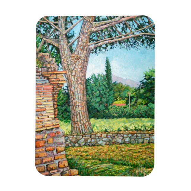 Appia Antica View 2008 Magnet (Vertical)