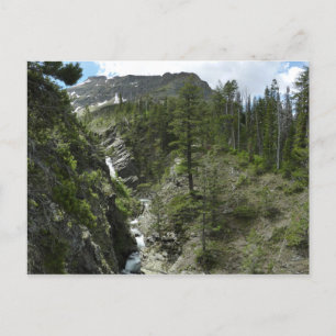 Appistoki Falls and Peak Postcard