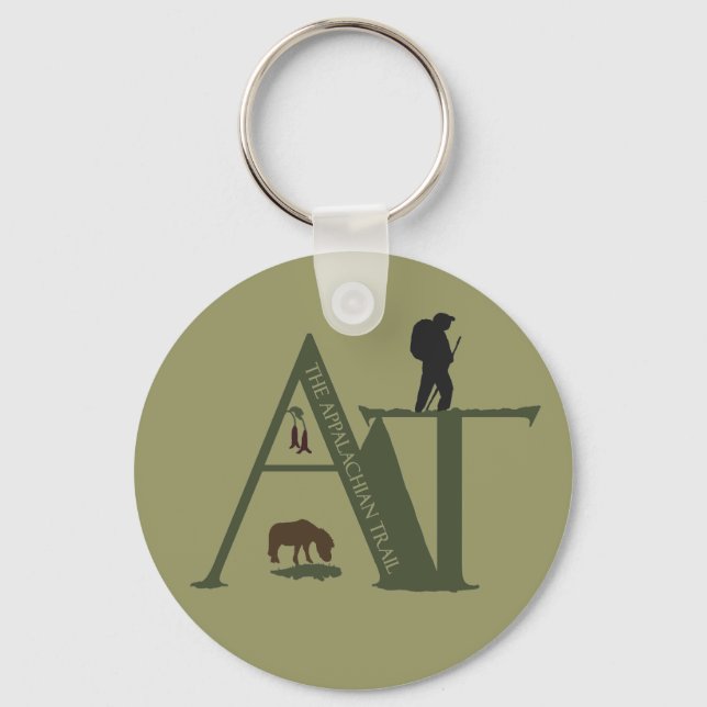 Applalachian Trail Keychain (Front)