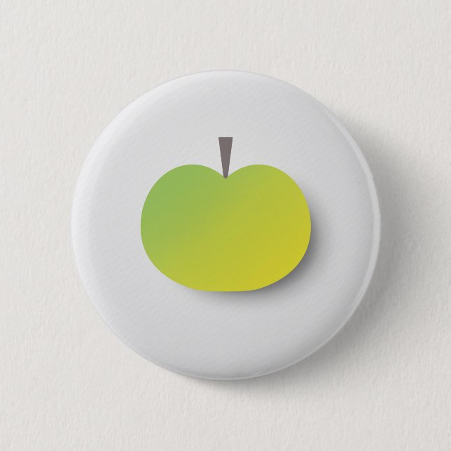 Apple 2 Inch Round Button (Front)