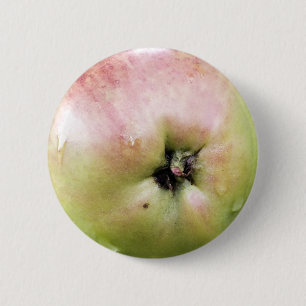APPLE 2 INCH ROUND BUTTON