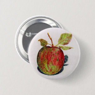 Apple 2 Inch Round Button