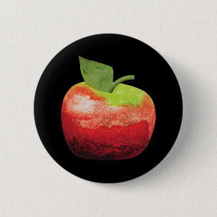 Apple 2 Inch Round Button
