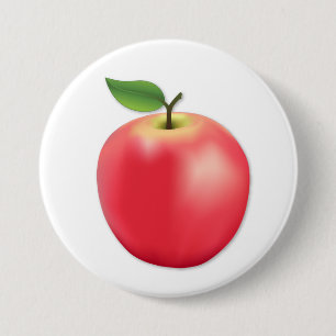 Apple 3 inch round button