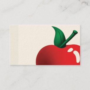 apple a day business card