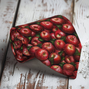 Apple a Day Tie