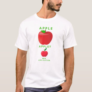 Apple and Applet Small Application T-Shirt
