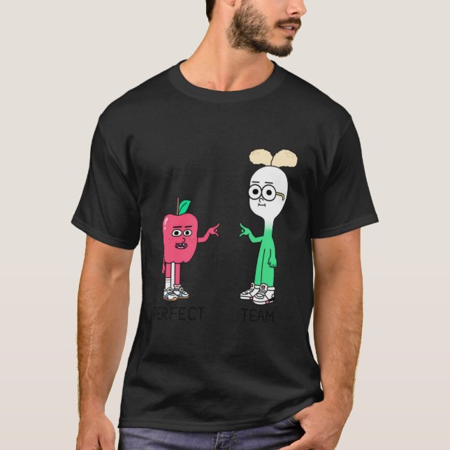  apple and onion  T-Shirt (Front)