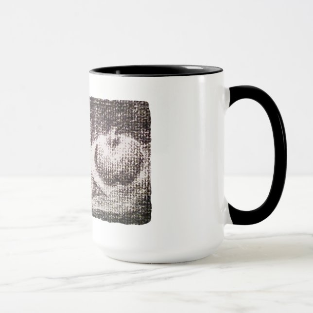 Apple and Pear Traditional Still Life Mug (Right)