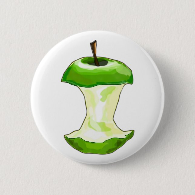 apple apple casing apple apple apple 2 inch round button (Front)