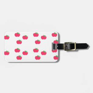 apple apples fruit food vine custom personalize luggage tag