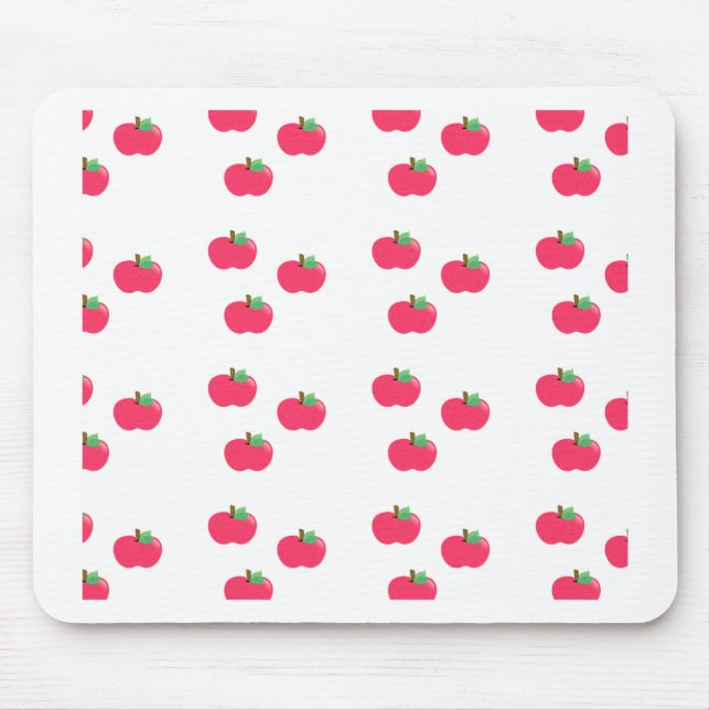 apple apples fruit food vine custom personalize mouse pad (Front)