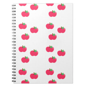 apple apples fruit food vine custom personalize notebook
