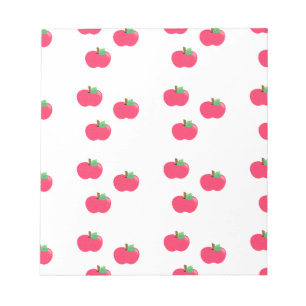 apple apples fruit food vine custom personalize notepad