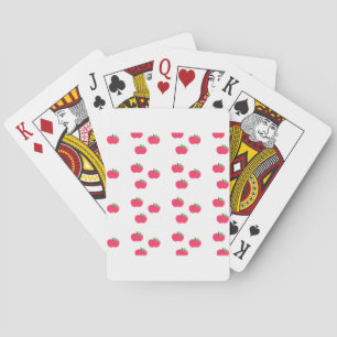 apple apples fruit food vine custom personalize playing cards
