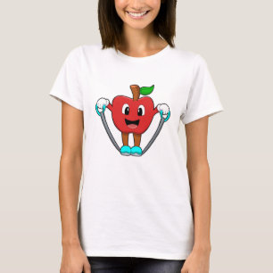 Apple at Fitness with Rope T-Shirt