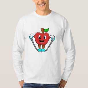 Apple at Fitness with Rope T-Shirt