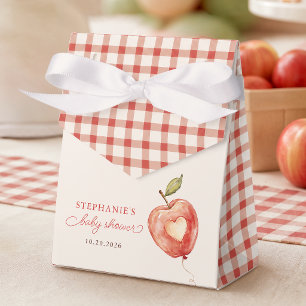 Apple Baby Shower Favor Box