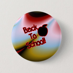 Apple & Back to School - 2 Inch Round Button