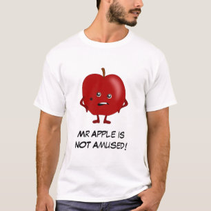 Apple: Bad Fruit Gang with Customizable Slogan T-Shirt
