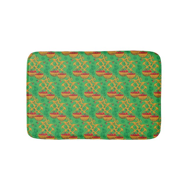 Apple Baskets II Bath Mat (Front)