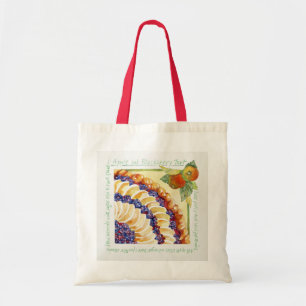 Apple blackberry tart 2014 tote bag